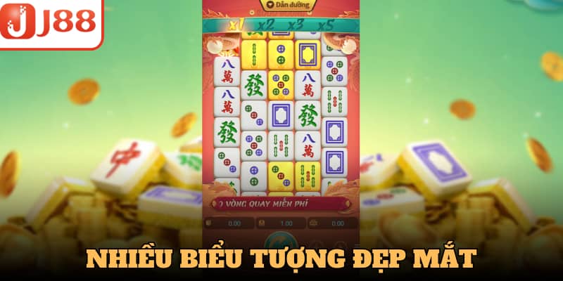 Những biểu tượng hấp dẫn và đẹp mắt trong game nổ hũ Đường Mạt Chược PC