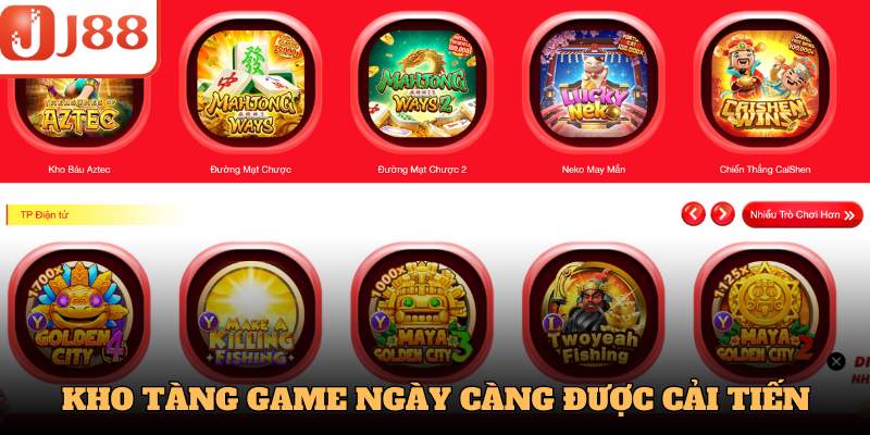 Kho tàng game ngày càng được cải tiến về số lượng và chất lượng