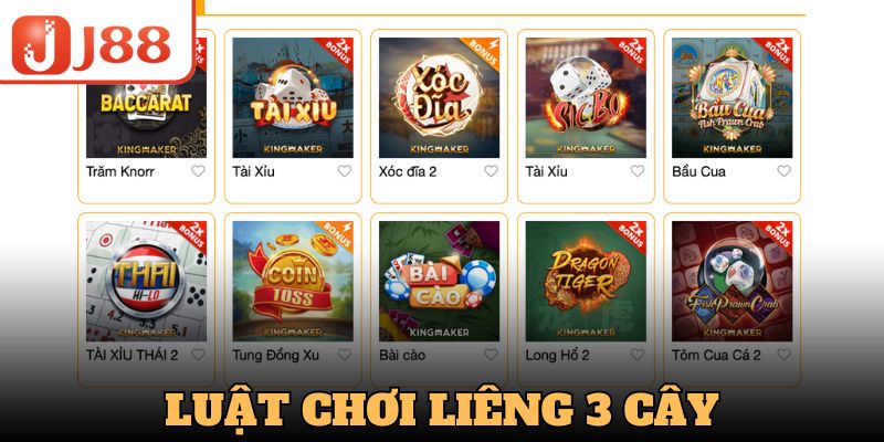 Đôi nét về thứ tự chơi và luật game bài Liêng