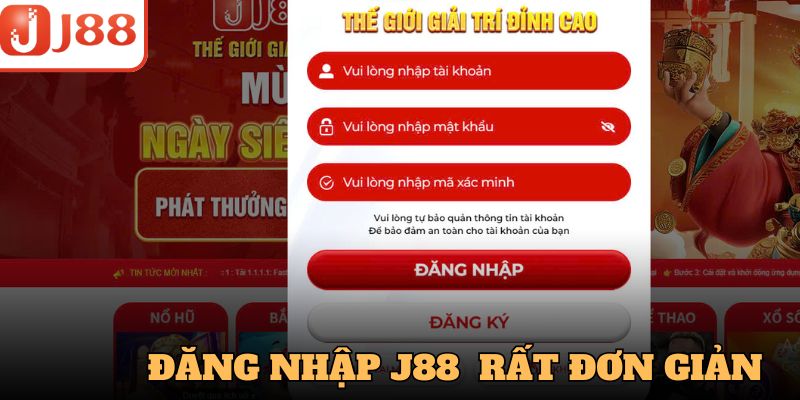 Quy trình đăng nhập Gamebet rất đơn giản