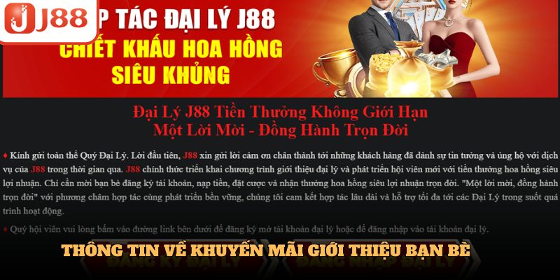 Thông tin về khuyến mãi giới thiệu bạn bè